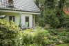 Rarität - wundervolle Doppelhaushälfte auf grünem Grundstück - Sonnenterrasse, Küche, ausbaufähig - Blick auf Terrasse