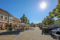 Blick auf den Marktplatz