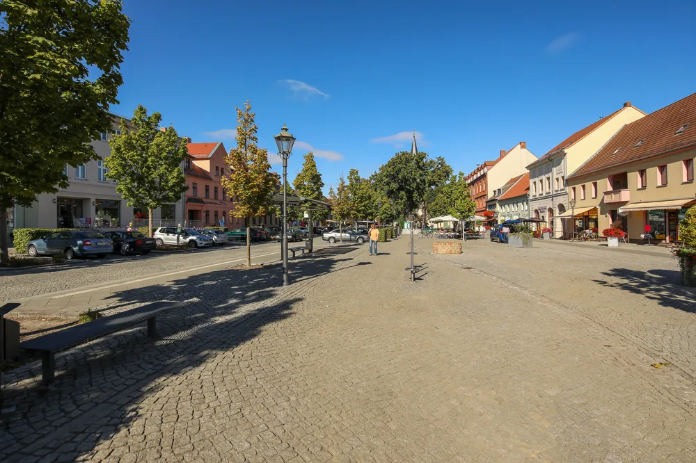 Blick auf den Marktplatz