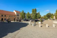 Blick auf den Marktplatz