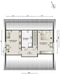 Grundriss Dachgeschoss